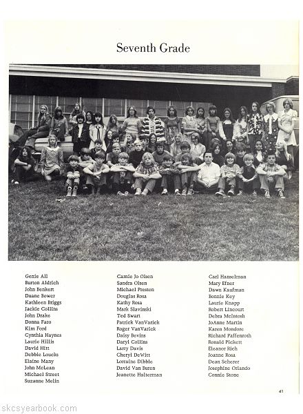 SKCS Yearbook 197540 South Kortright Central School Almedian