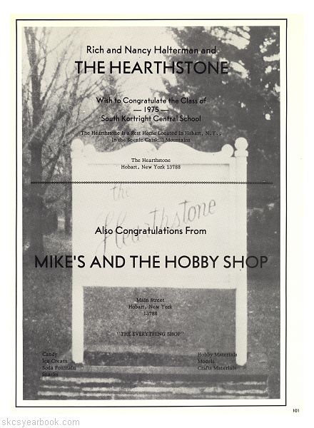 SKCS Yearbook 1975100 South Kortright Central School Almedian