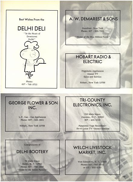 SKCS Yearbook 1975106 South Kortright Central School Almedian
