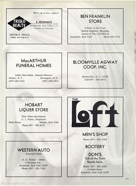 SKCS Yearbook 1975110 South Kortright Central School Almedian