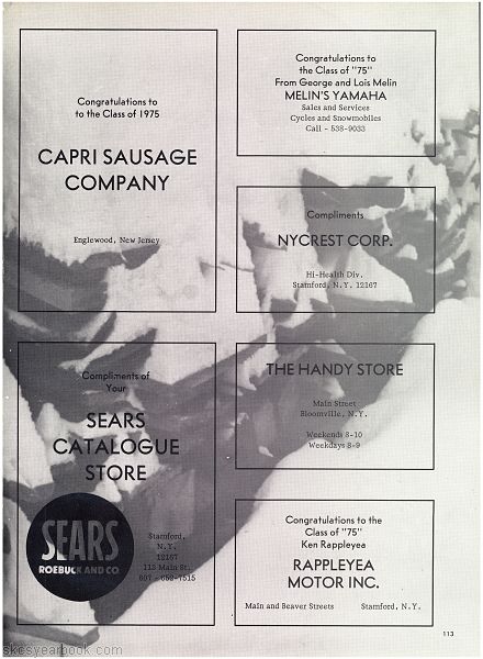 SKCS Yearbook 1975112 South Kortright Central School Almedian