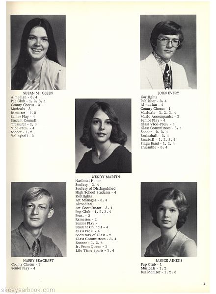 SKCS Yearbook 197620 South Kortright Central School Almedian