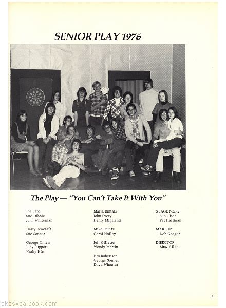 SKCS Yearbook 197670 South Kortright Central School Almedian