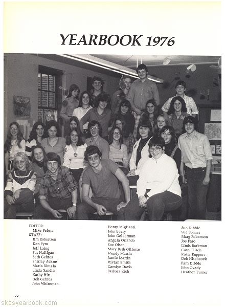 SKCS Yearbook 197672 South Kortright Central School Almedian