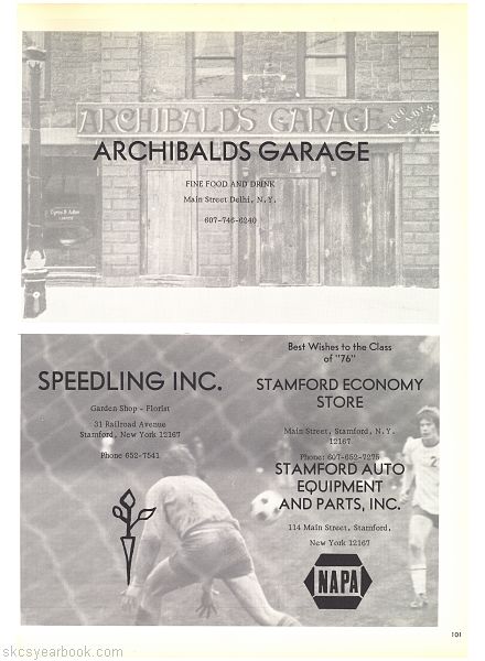 SKCS Yearbook 1976100 South Kortright Central School Almedian