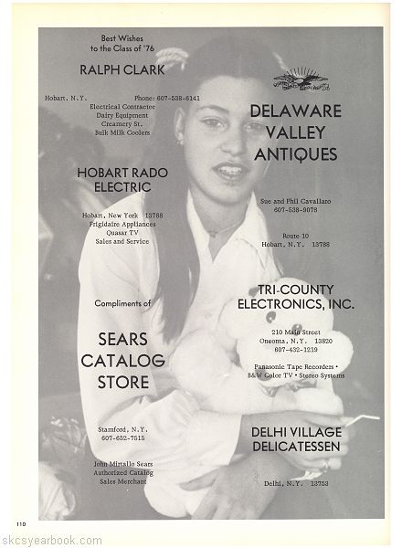 SKCS Yearbook 1976110 South Kortright Central School Almedian