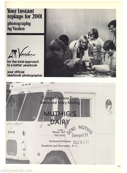 SKCS Yearbook 1976110 South Kortright Central School Almedian