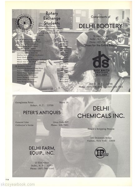 SKCS Yearbook 1976114 South Kortright Central School Almedian