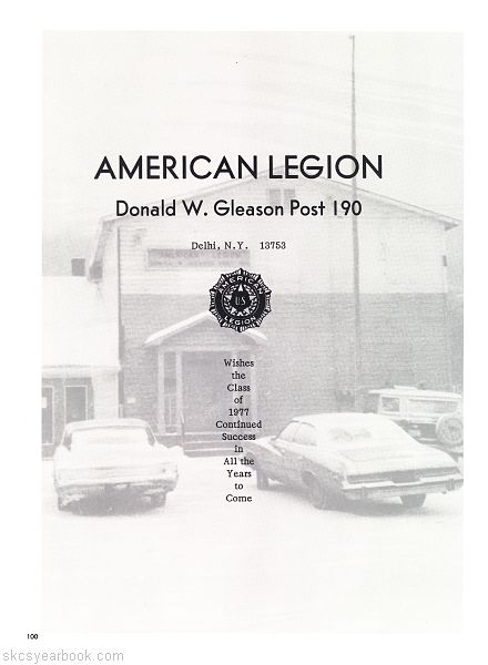 SKCS Yearbook 1977100 South Kortright Central School Almedian