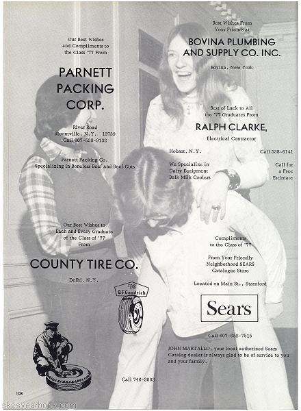 SKCS Yearbook 1977108 South Kortright Central School Almedian