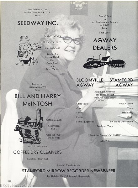 SKCS Yearbook 1977110 South Kortright Central School Almedian