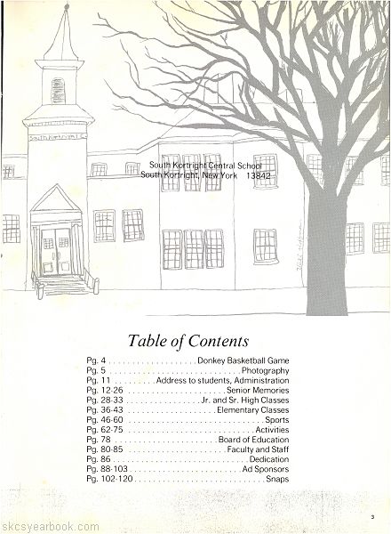 SKCS Yearbook 19782 South Kortright Central School Almedian