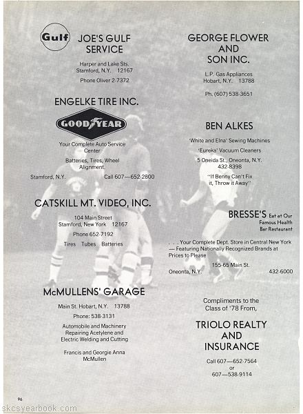 SKCS Yearbook 197896 South Kortright Central School Almedian