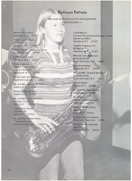 SKCS Yearbook 1978104 South Kortright Central School Almedian