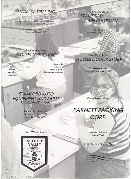 SKCS Yearbook 197998 South Kortright Central School Almedian