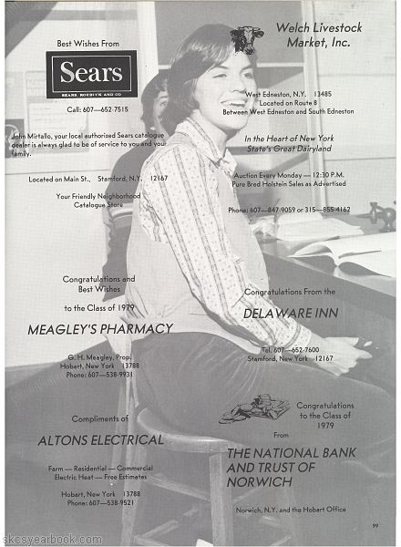SKCS Yearbook 197998 South Kortright Central School Almedian