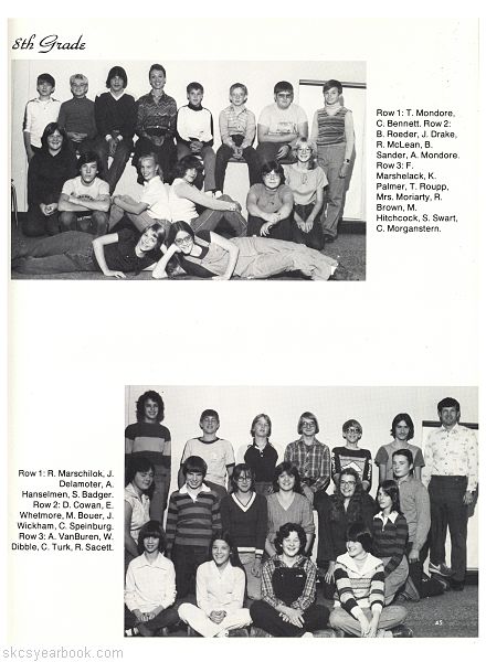 SKCS Yearbook 198044 South Kortright Central School Almedian