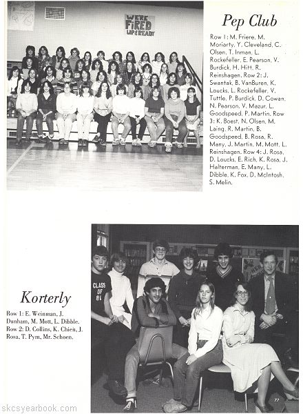 SKCS Yearbook 198076 South Kortright Central School Almedian
