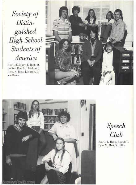 SKCS Yearbook 198078 South Kortright Central School Almedian