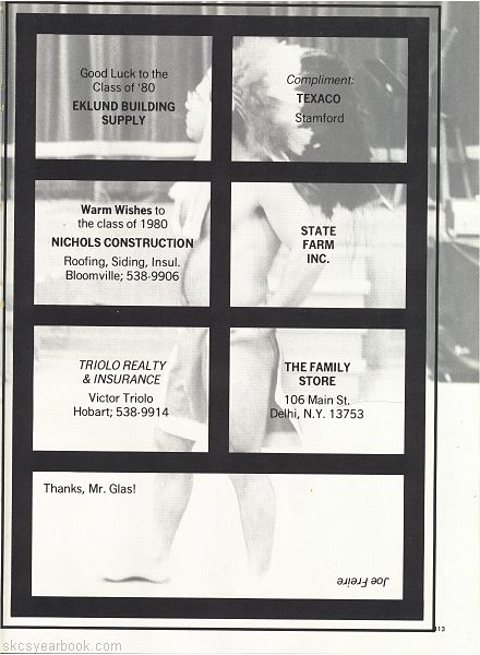 SKCS Yearbook 1980112 South Kortright Central School Almedian