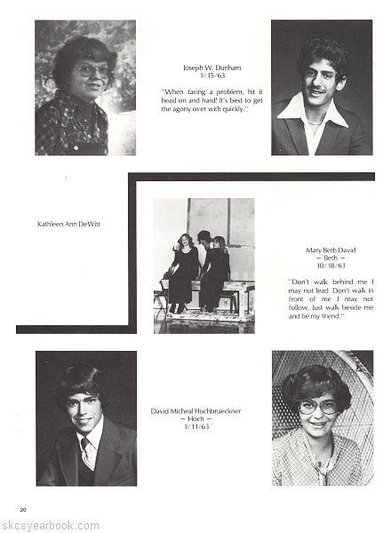 SKCS Yearbook 198120 South Kortright Central School Almedian