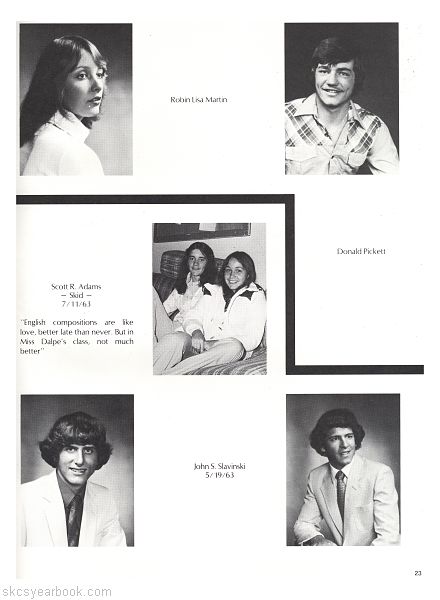 SKCS Yearbook 198122 South Kortright Central School Almedian