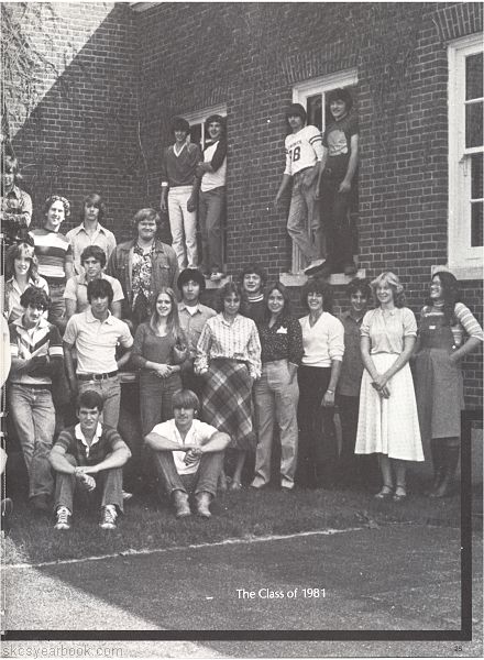 SKCS Yearbook 198124 South Kortright Central School Almedian