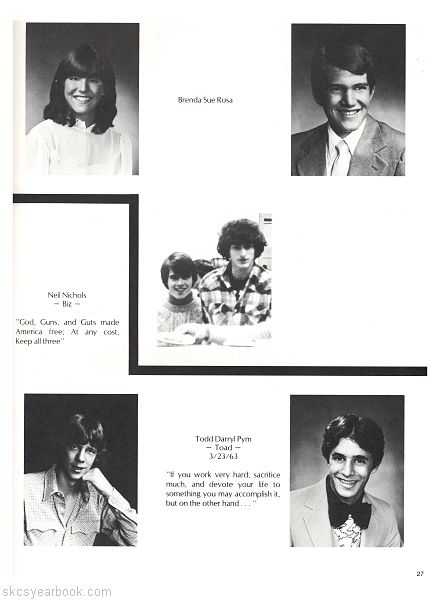 SKCS Yearbook 198126 South Kortright Central School Almedian