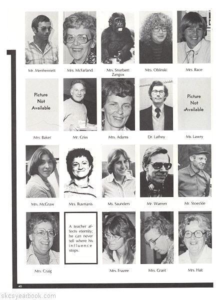 SKCS Yearbook 198140 South Kortright Central School Almedian