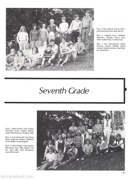 SKCS Yearbook 198150 South Kortright Central School Almedian