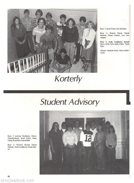 SKCS Yearbook 198182 South Kortright Central School Almedian