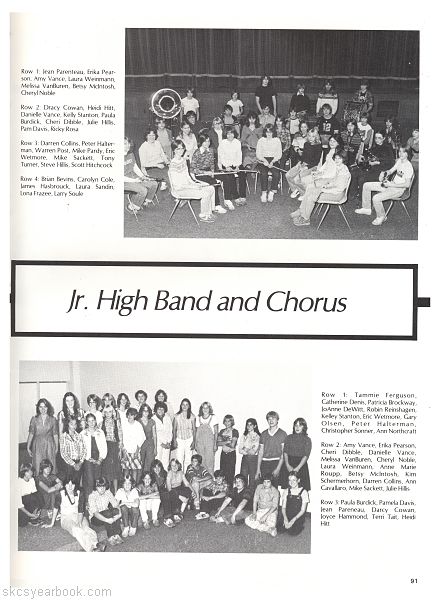 SKCS Yearbook 198190 South Kortright Central School Almedian