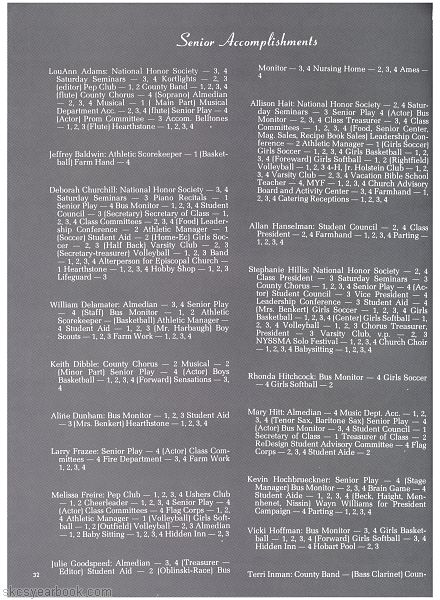 SKCS Yearbook 198232 South Kortright Central School Almedian