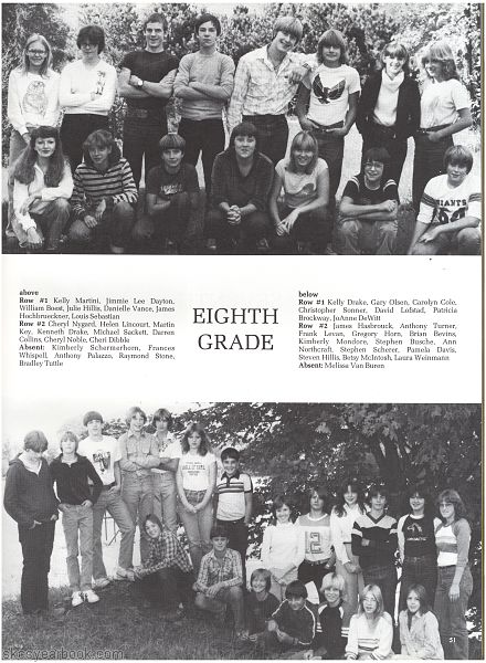 SKCS Yearbook 198250 South Kortright Central School Almedian