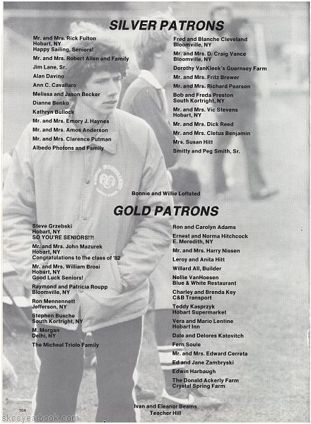 SKCS Yearbook 1982104 South Kortright Central School Almedian