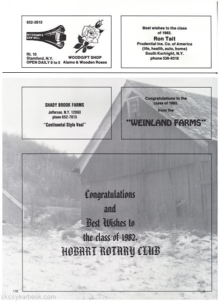 SKCS Yearbook 1982110 South Kortright Central School Almedian