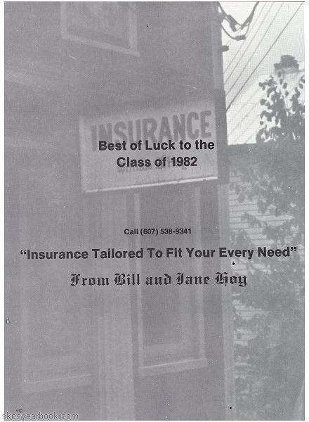 SKCS Yearbook 1982112 South Kortright Central School Almedian