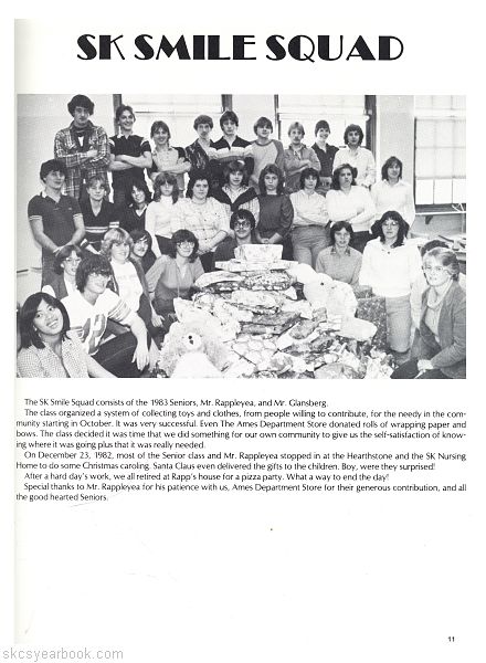 SKCS Yearbook 198310 South Kortright Central School Almedian
