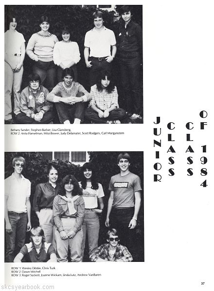 SKCS Yearbook 198336 South Kortright Central School Almedian
