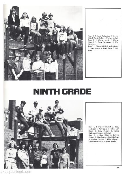 SKCS Yearbook 198340 South Kortright Central School Almedian