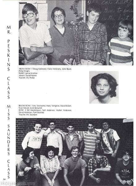 SKCS Yearbook 198354 South Kortright Central School Almedian
