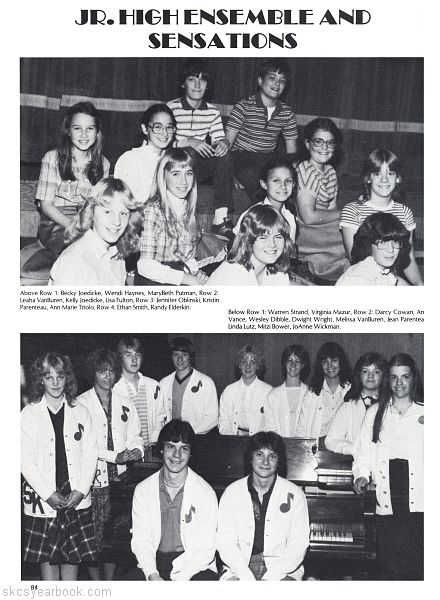 SKCS Yearbook 198384 South Kortright Central School Almedian