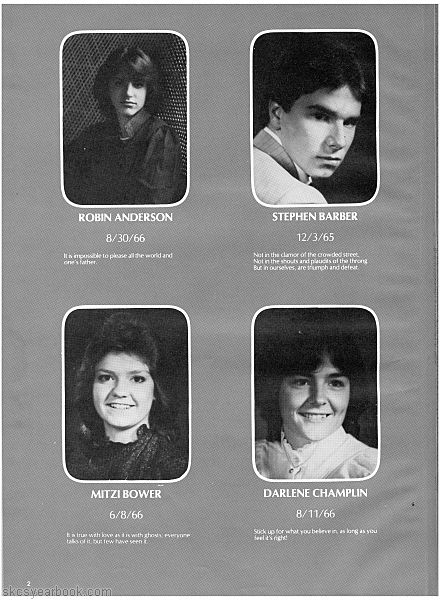 SKCS Yearbook 19842 South Kortright Central School Almedian