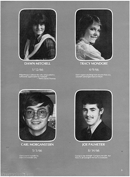 SKCS Yearbook 19844 South Kortright Central School Almedian