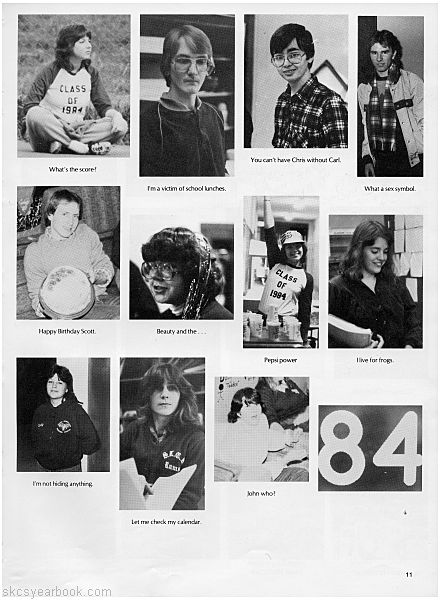 SKCS Yearbook 198410 South Kortright Central School Almedian