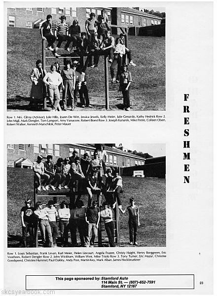 SKCS Yearbook 198422 South Kortright Central School Almedian