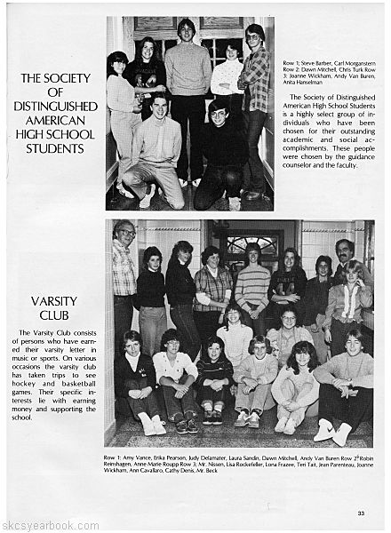 SKCS Yearbook 198432 South Kortright Central School Almedian