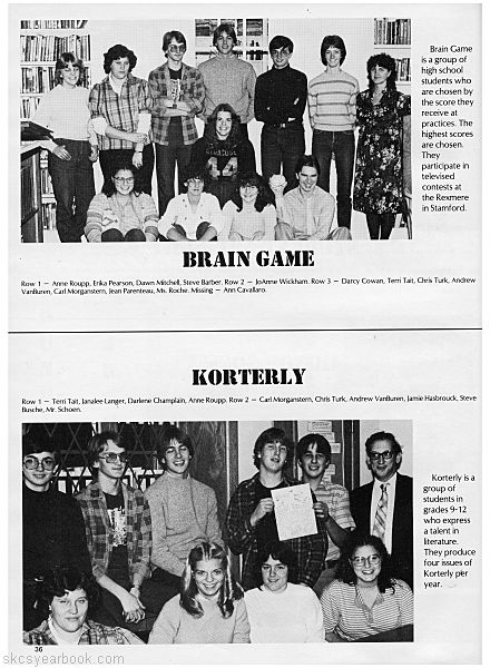SKCS Yearbook 198436 South Kortright Central School Almedian