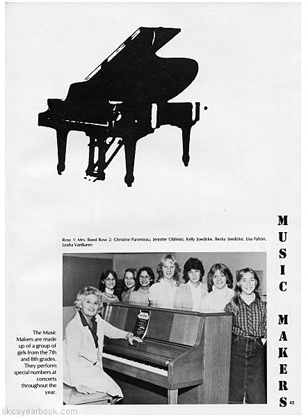 SKCS Yearbook 198442 South Kortright Central School Almedian