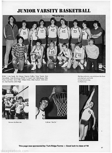 SKCS Yearbook 198456 South Kortright Central School Almedian